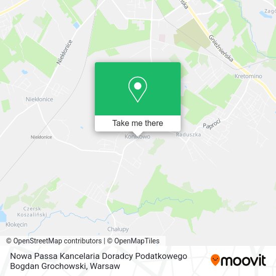 Nowa Passa Kancelaria Doradcy Podatkowego Bogdan Grochowski map