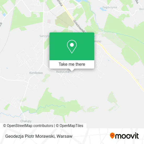 Карта Geodezja Piotr Morawski