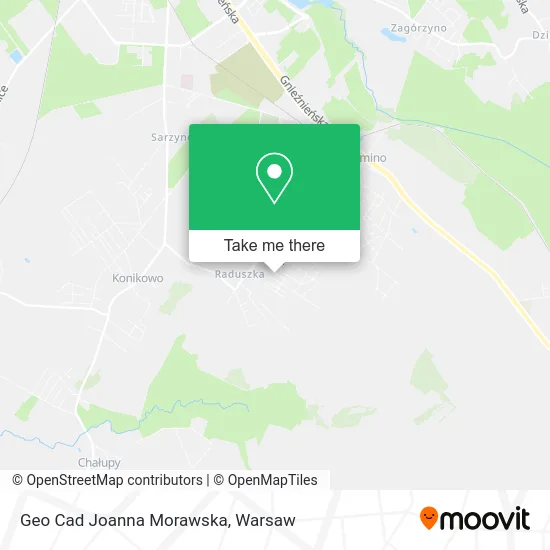 Карта Geo Cad Joanna Morawska