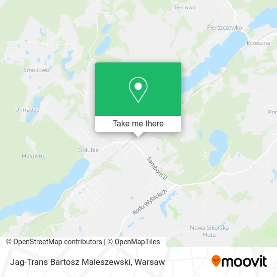 Карта Jag-Trans Bartosz Maleszewski