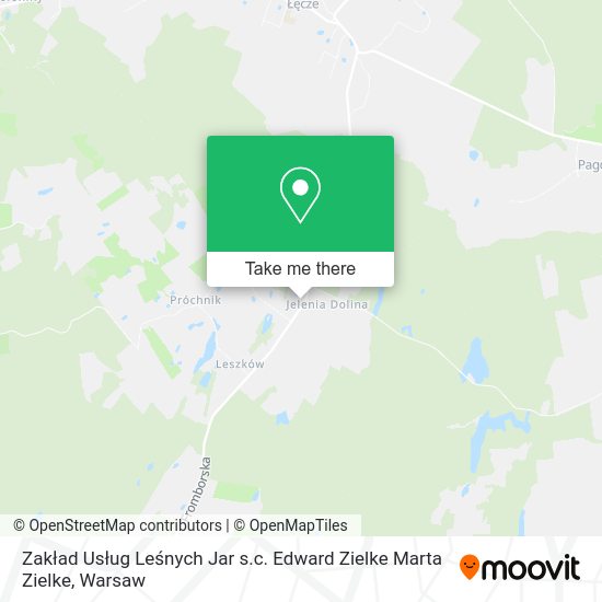 Zakład Usług Leśnych Jar s.c. Edward Zielke Marta Zielke map