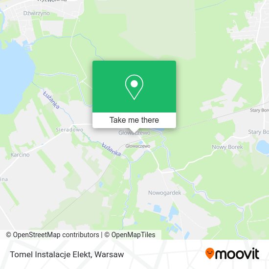 Tomel Instalacje Elekt map