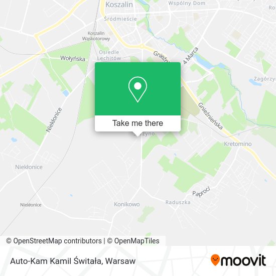 Auto-Kam Kamil Świtała map