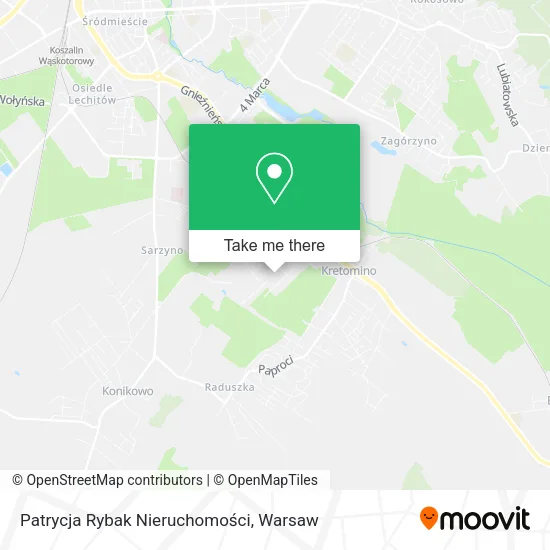 Patrycja Rybak Nieruchomości map