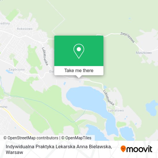 Indywidualna Praktyka Lekarska Anna Bielawska map