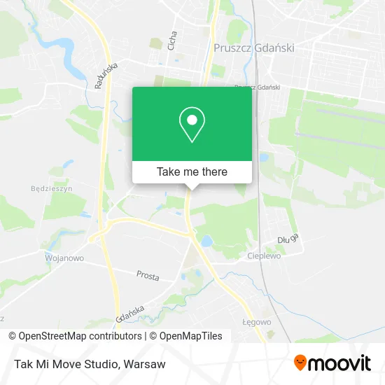 Карта Tak Mi Move Studio
