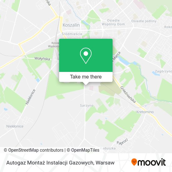 Autogaz Montaż Instalacji Gazowych map