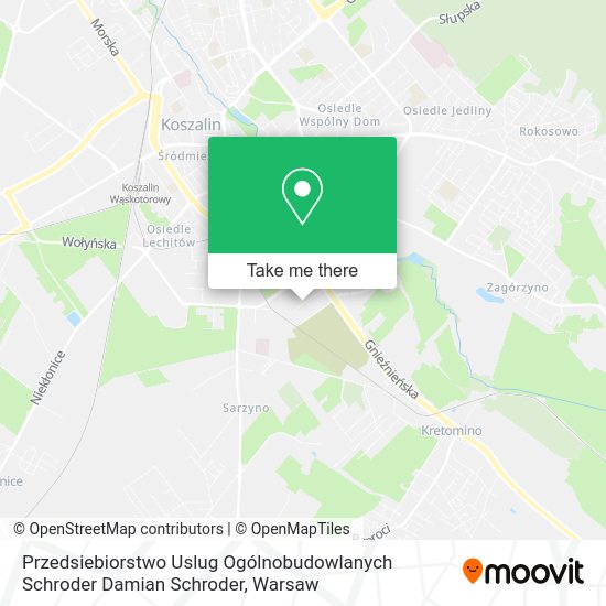 Przedsiebiorstwo Uslug Ogólnobudowlanych Schroder Damian Schroder map