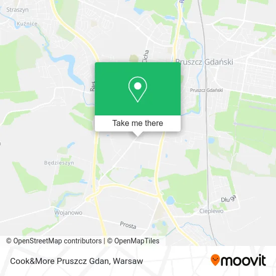 Карта Cook&More Pruszcz Gdan