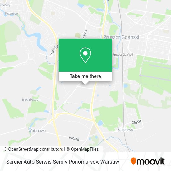 Sergiej Auto Serwis Sergiy Ponomaryov map