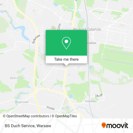 Карта BS Duch Service