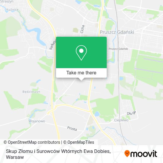 Skup Złomu i Surowców Wtórnych Ewa Dobies map