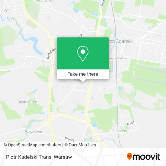 Карта Piotr Kadelski Trans