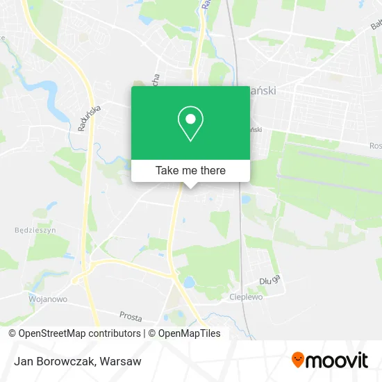 Карта Jan Borowczak