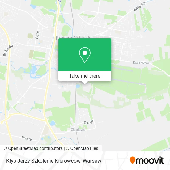 Карта Kłys Jerzy Szkolenie Kierowców