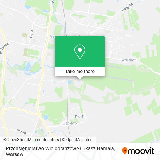 Przedsiębiorstwo Wielobranżowe Łukasz Hamala map