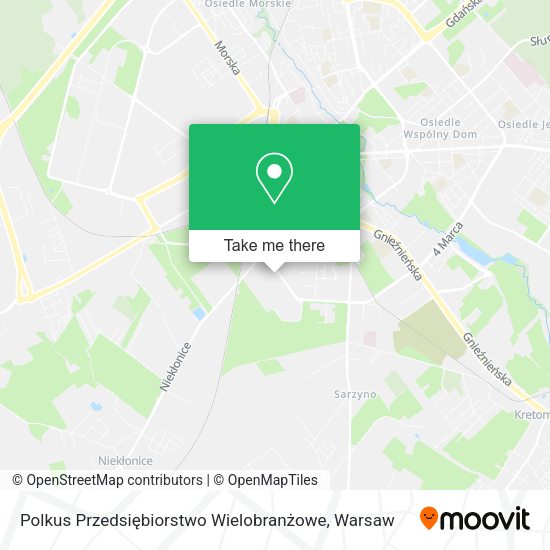 Polkus Przedsiębiorstwo Wielobranżowe map