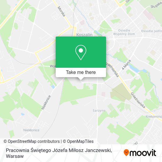 Pracownia Świętego Józefa Miłosz Janczewski map