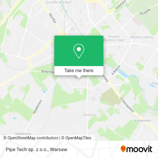 Карта Pipe Tech sp. z o.o.