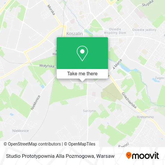 Карта Studio Prototypownia Alla Pozmogowa
