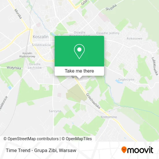 Карта Time Trend - Grupa Zibi