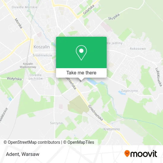 Adent map