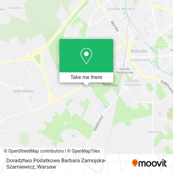 Doradztwo Podatkowe Barbara Zamojska-Szarniewicz map