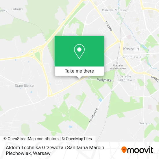 Карта Aldom Technika Grzewcza i Sanitarna Marcin Piechowiak