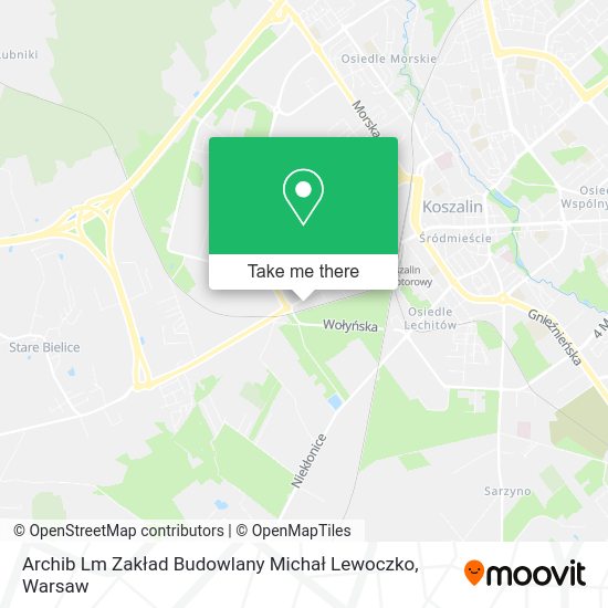 Archib Lm Zakład Budowlany Michał Lewoczko map