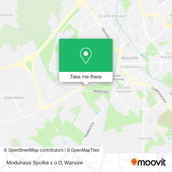 Moduhaus Spolka z o O map