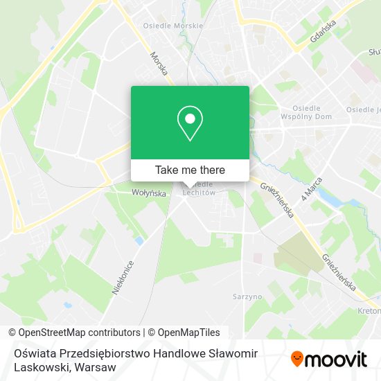 Oświata Przedsiębiorstwo Handlowe Sławomir Laskowski map