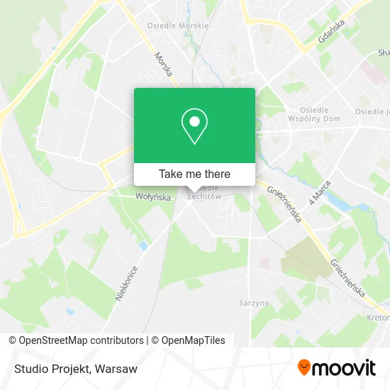 Карта Studio Projekt