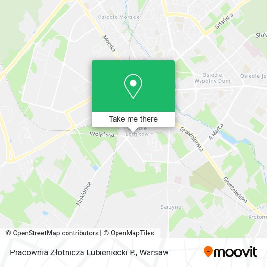 Pracownia Złotnicza Lubieniecki P. map