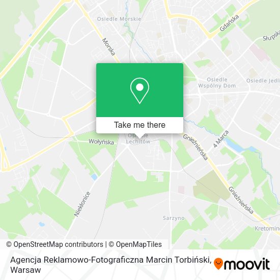 Agencja Reklamowo-Fotograficzna Marcin Torbiński map