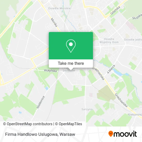 Карта Firma Handlowo Uslugowa