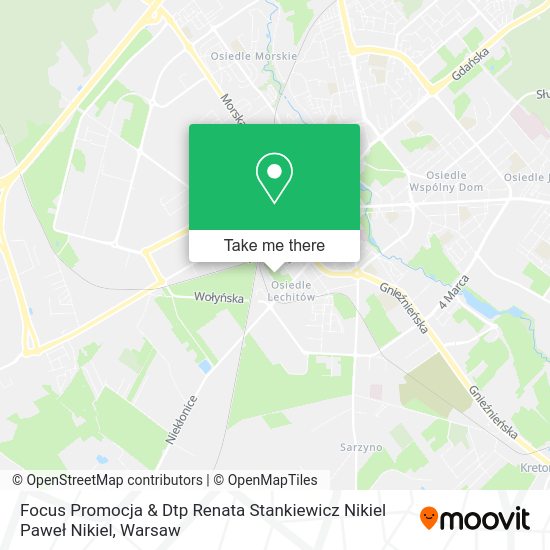 Focus Promocja & Dtp Renata Stankiewicz Nikiel Paweł Nikiel map