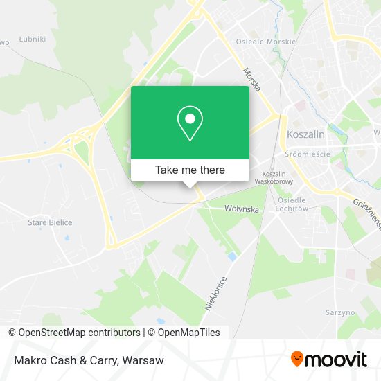 Makro Cash & Carry map