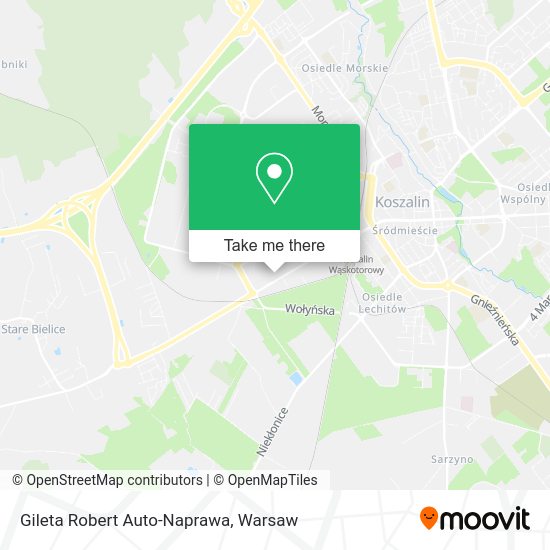 Gileta Robert Auto-Naprawa map