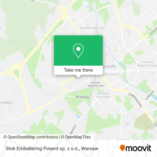 Карта Stok Emballering Poland sp. z o.o.