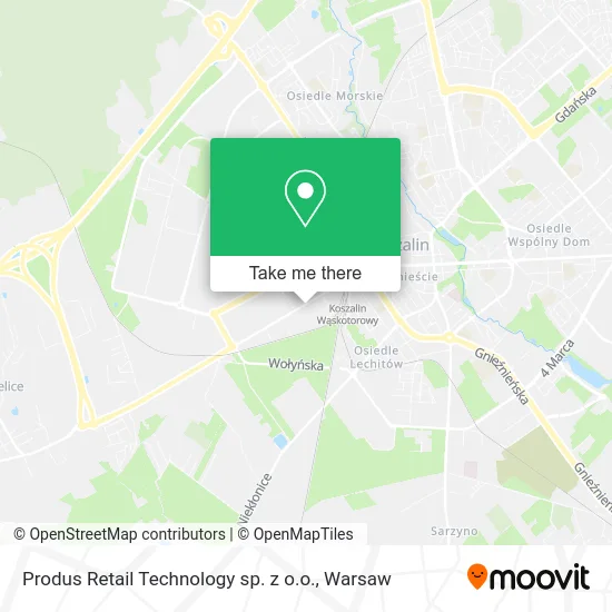Карта Produs Retail Technology sp. z o.o.