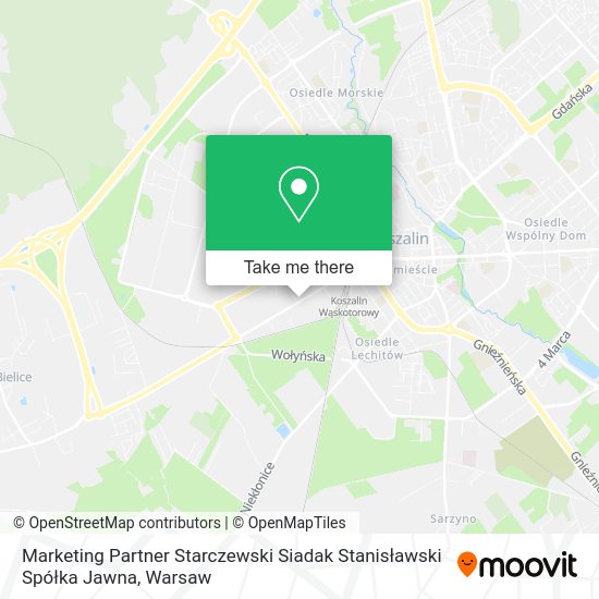 Marketing Partner Starczewski Siadak Stanisławski Spółka Jawna map