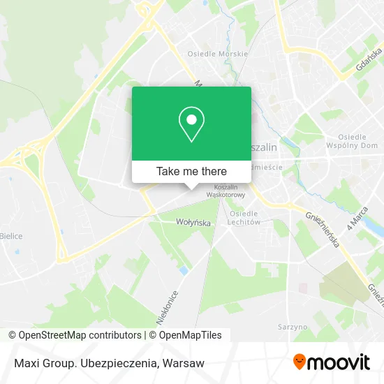 Карта Maxi Group. Ubezpieczenia