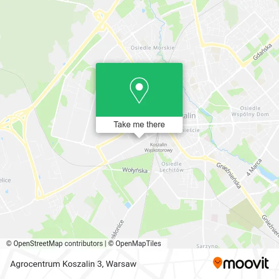 Карта Agrocentrum Koszalin 3