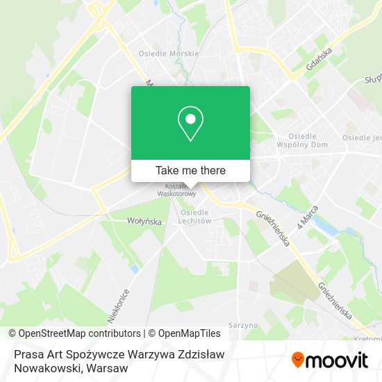 Prasa Art Spożywcze Warzywa Zdzisław Nowakowski map