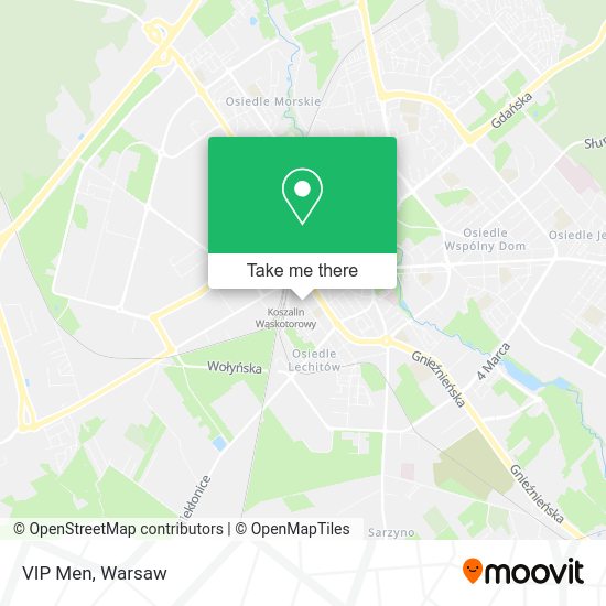 VIP Men map