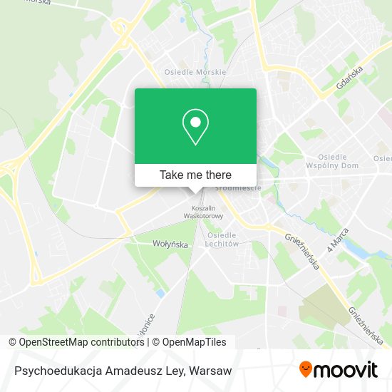 Psychoedukacja Amadeusz Ley map