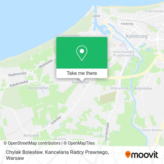 Chylak Bolesław. Kancelaria Radcy Prawnego map