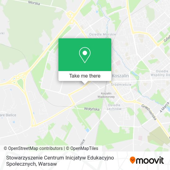 Stowarzyszenie Centrum Inicjatyw Edukacyjno Społecznych map