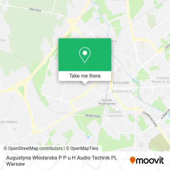Карта Augustyna Włodarska P P u H Audio Technik Pl