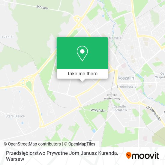 Przedsiębiorstwo Prywatne Jom Janusz Kurenda map